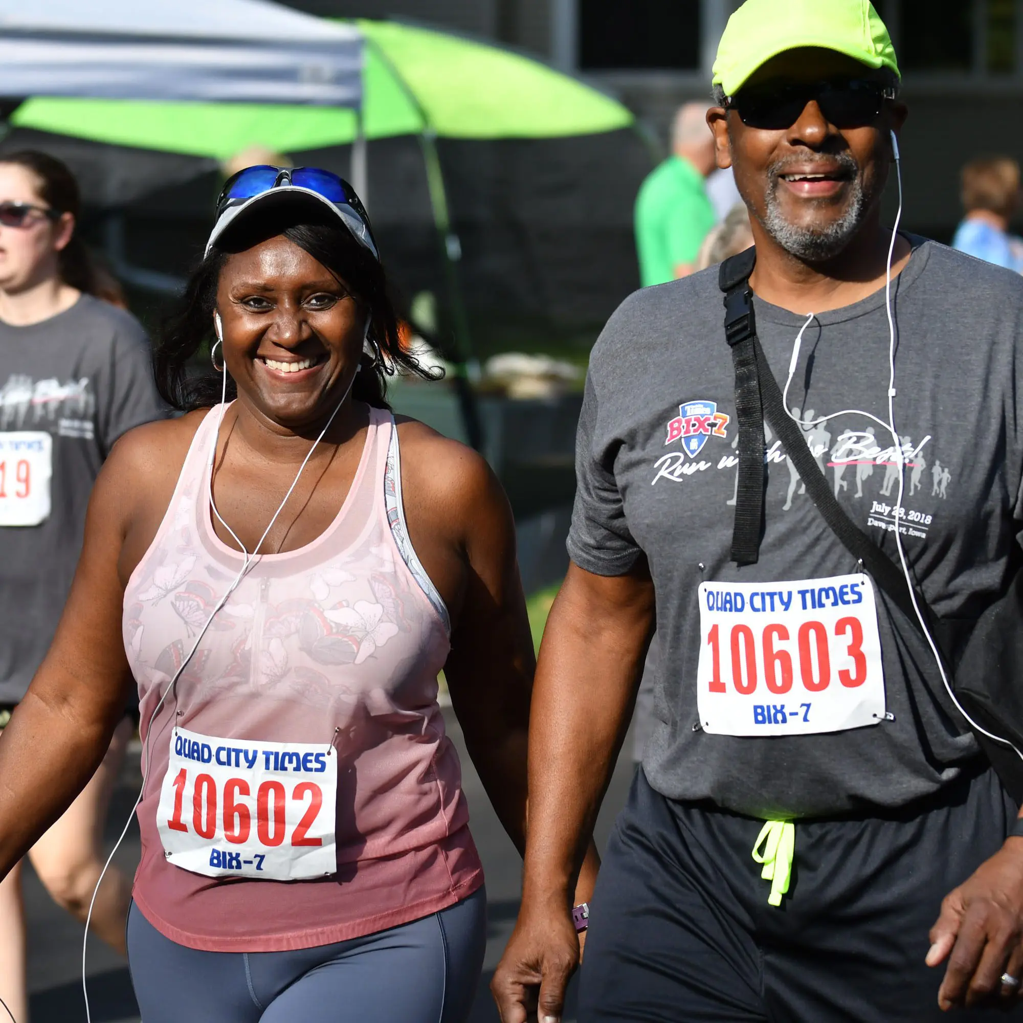 Quad-City Times Bix 7 starting-line